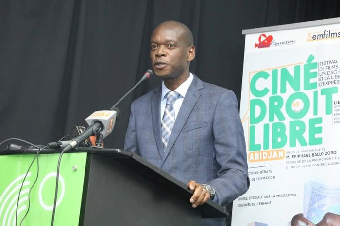 Ciné Droit Libre 2014 / Epiphane Zoro Ballo engage toute la Côte d’Ivoire à une synergie d’actions contre la corruption
