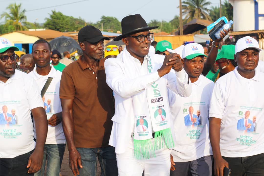 Législatives 2025 : Gnépa Iroko du Pdci lance sa campagne en super héros à Tabou