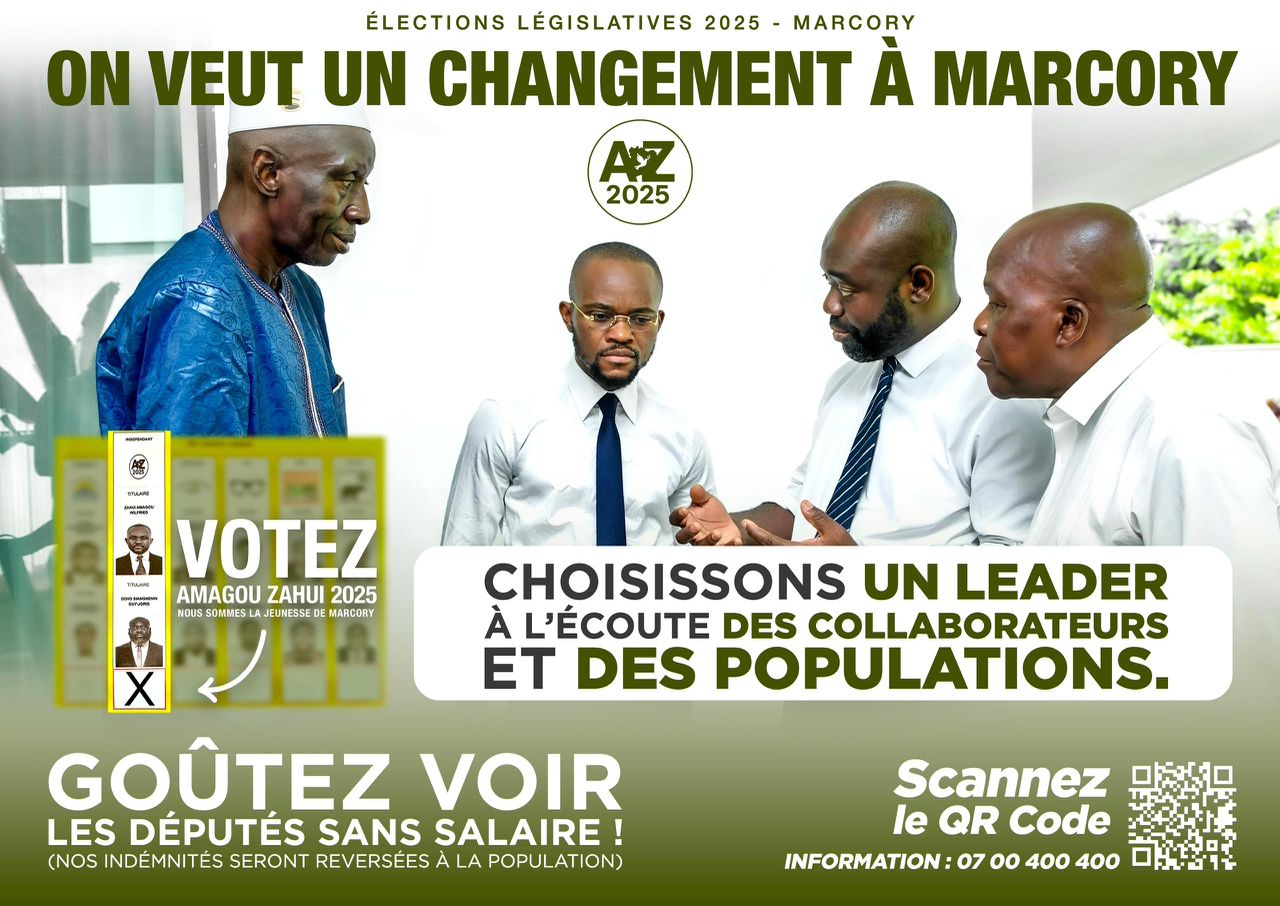 Marcory / Législative 2025 : La liste " AZ 2025" promet de renoncer à son salaire pour aider les populations