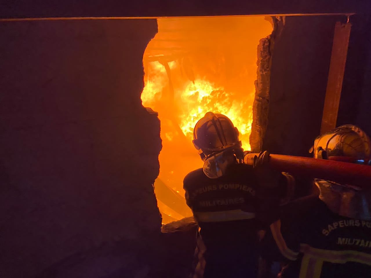 Adjamé / Un magasin de tissus ravagé par le feu