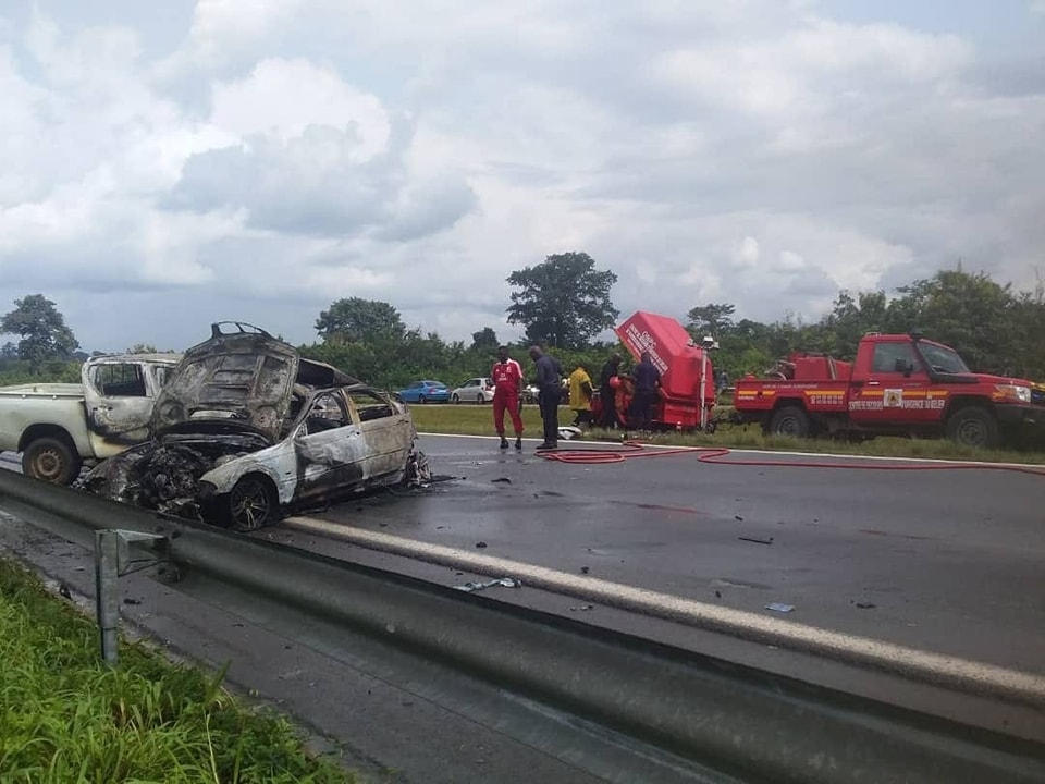 Axe Yamoussoukro-Toumodi : une collision fait 2 victimes dont une calcinée