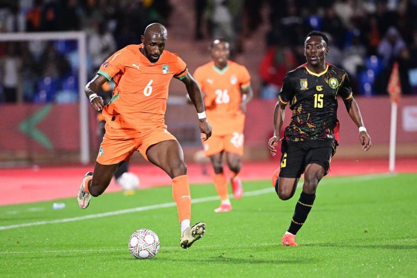 CAN-Maroc 2025 : Éléphants et Lions indomptables se neutralisent (1-1)