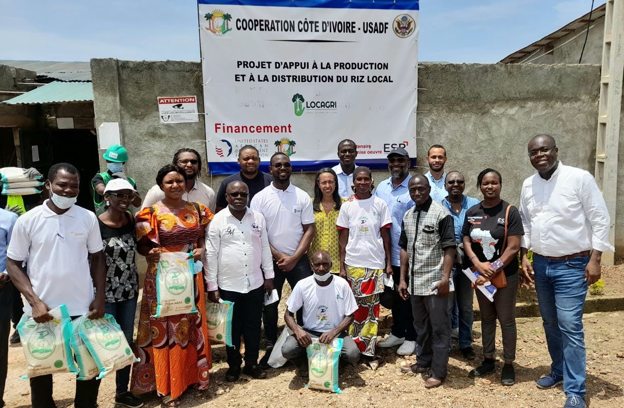 Côte d’Ivoire / Autosuffisance en riz : 1000 paysans d’Agboville en activité grâce à un projet américain
