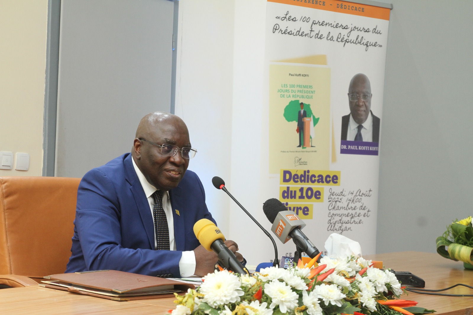 Côte d’Ivoire / Dr Paul Koffi Koffi publie son dixième ouvrage : Les 100 premiers jours du président de la République