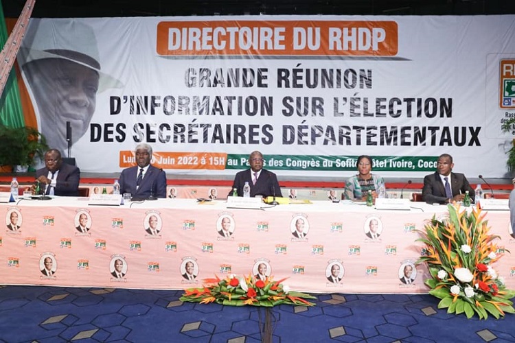 Côte d’Ivoire / Elections des secrétaires départementaux du Rhdp : Colère et tension dans plusieurs états-majors