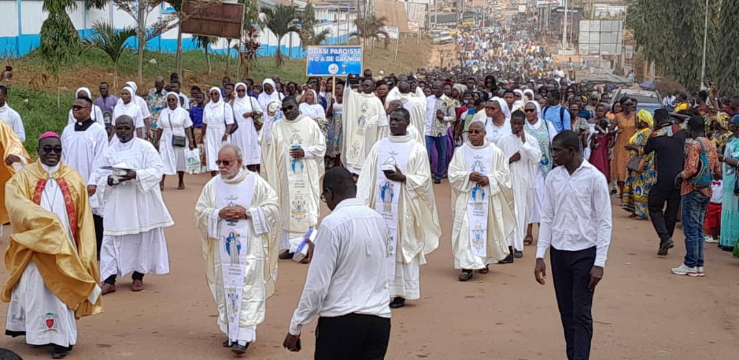 Côte d'Ivoire : La cathédrale Sainte Anne de Gagnoa célèbre l'ouverture de la porte Sainte
