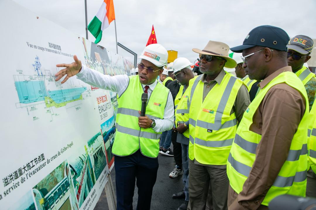 Côte d’Ivoire : La construction du barrage hydro-électrique de Gribo-Popoli achevée à 100%