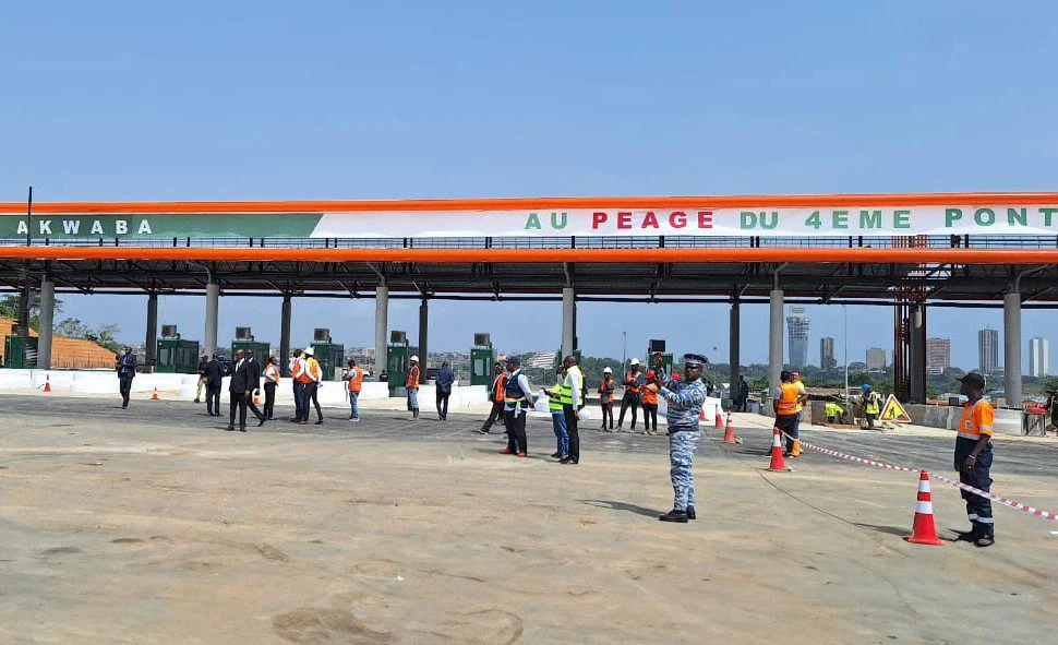 Côte d’Ivoire / Le péage du 4è pont mis en service : Voici les tarifs