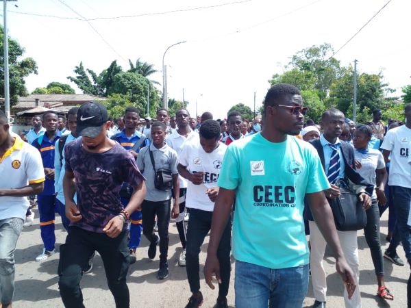 Côte d’Ivoire / Les cours perturbés à Bouaké : Des manifestants du CEECI dispersés par la Police