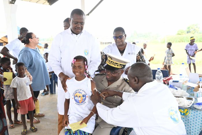 Côte d’Ivoire / Les enfants des localités de Lopouh, Nouvel Osrou et Youlil immunisés contre la fièvre typhoïde