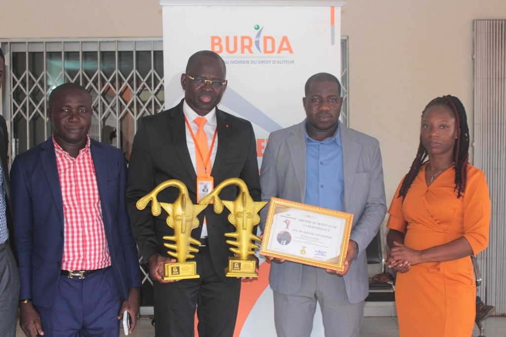Côte d’Ivoire / Mérite et performance : Double distinctions du Burida aux Awards de l’économie