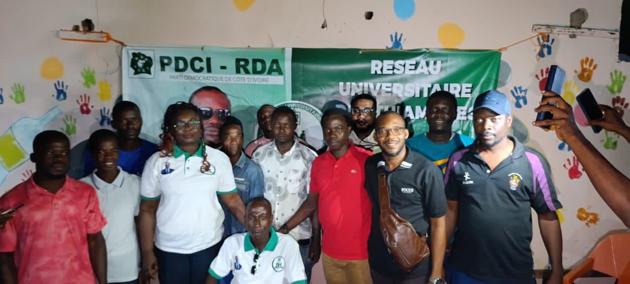 Côte d’Ivoire / PDCI-RDA : Le Réseau Universitaire des Thiamistes (RUT) mobilise à Abobo