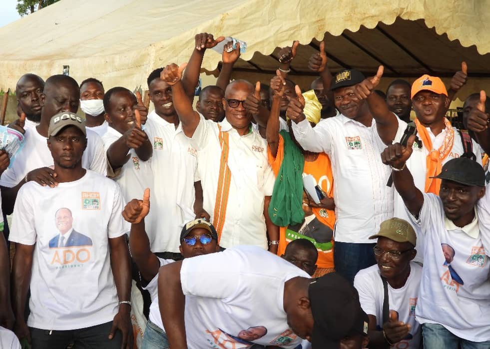 Côte d’Ivoire-Présidentielle 2025 : La jeunesse Rhdp Tabou s’investit activement dans la campagne d’ADO