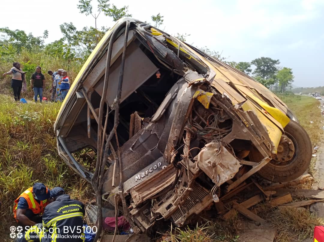 Côte d’Ivoire / Un grave accident fait 55 victimes dont deux morts