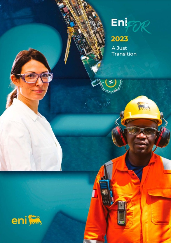 Développement durable : Le rapport Eni for 2023 qui présente les objectifs et les réalisations de l'entreprise pour l'année, publié