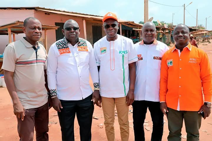 Législatives 2025 à Gabiadji et Doba : Après leur victoire, les élus du RHDP remercient Koné Moussa Seydou