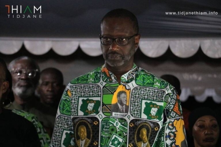 PDCI-RDA / Les candidats se désistent en faveur de Thiam