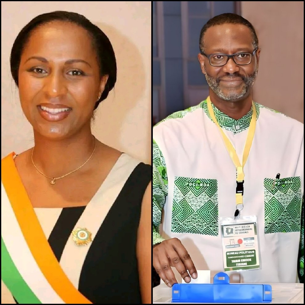 PDCI-RDA : Yasmina Ouégnin félicite Tidjane Thiam pour sa victoire et se met à sa disposition