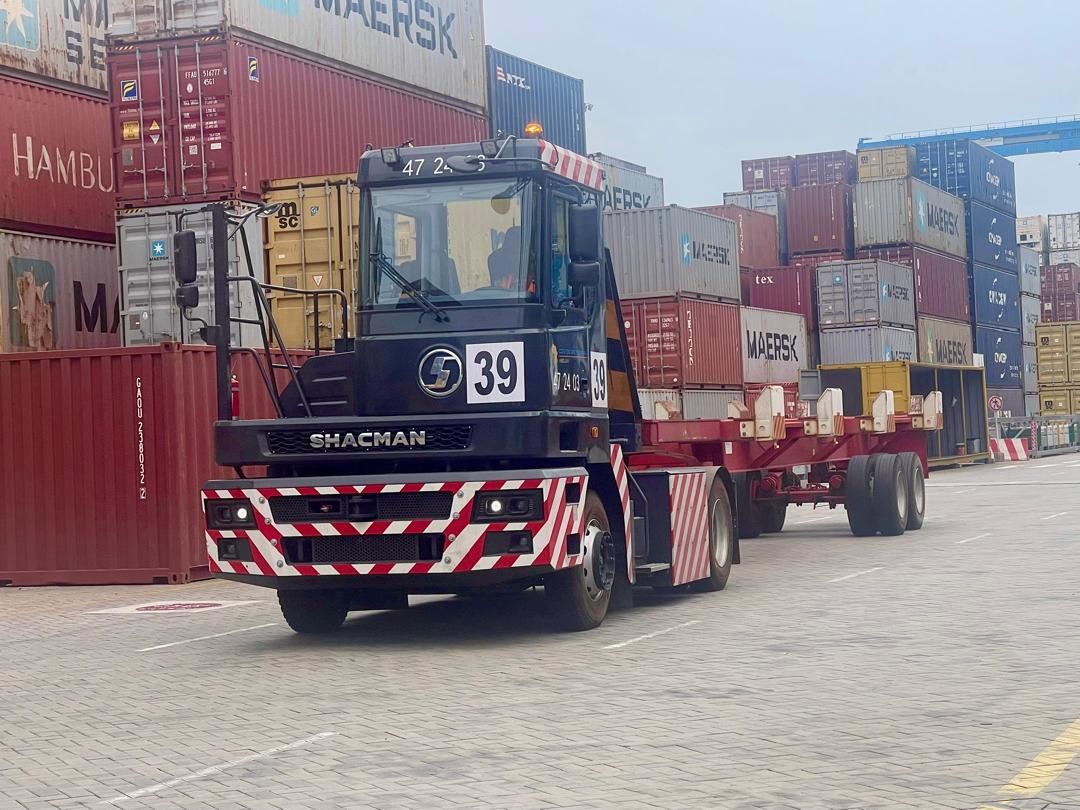 Port autonome d’Abidjan : Côte d’Ivoire terminal réceptionne 21 tracteurs électriques