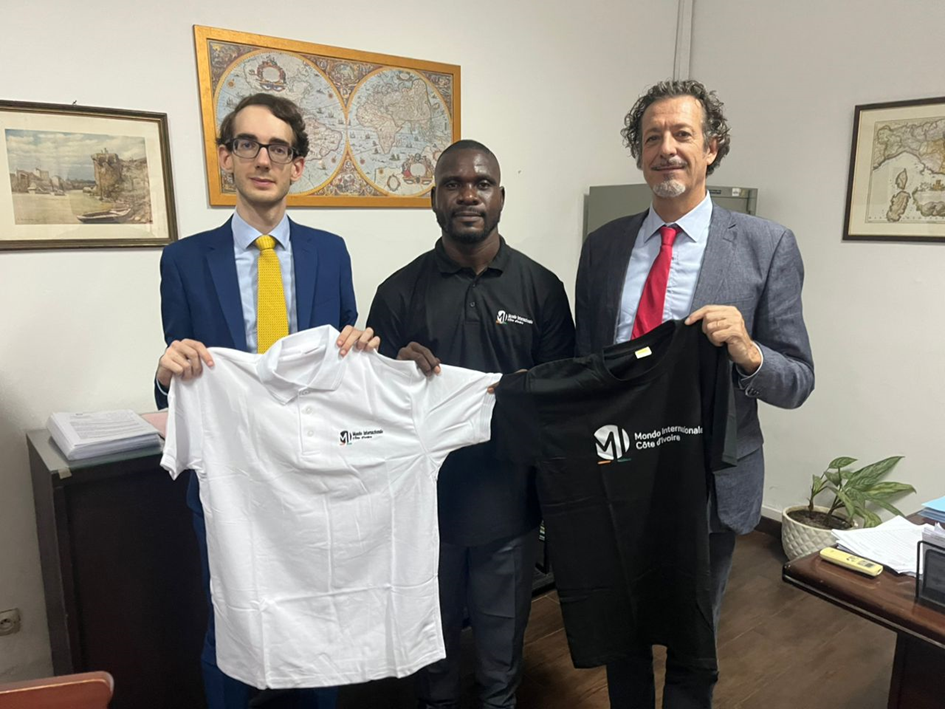 Rencontre de haut niveau entre Mondo internazionale Côte d’Ivoire et l’Ambassade d’Italie à Abidjan