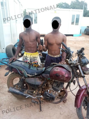 Soubré : Deux individus interpellés pour le vol de 2 motos