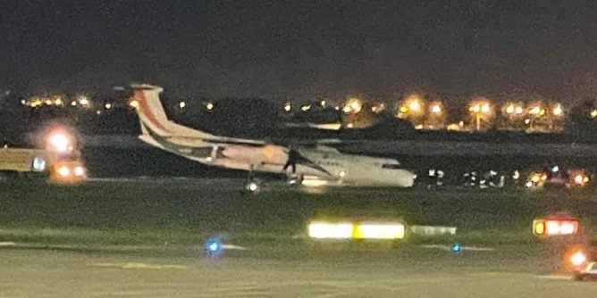 Un avion d’air Côte d’Ivoire rate son atterrissage et perturbe le trafic
