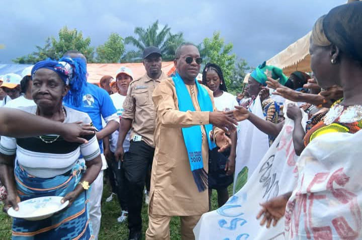 Zouan-Hounien : Le président du mouvement Nouvel Elan, Alfred Déba, pose plusieurs actions de développement