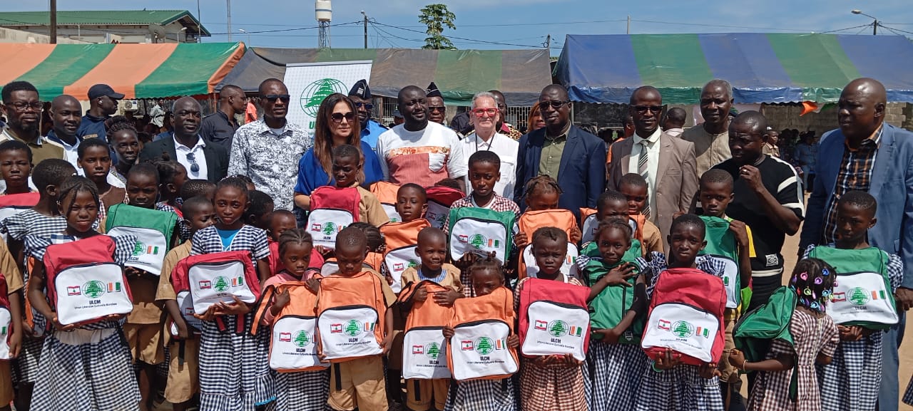 Sassandra / Rentrée scolaire 2026-2027 : L’Union libanaise culturelle mondiale Côte d’Ivoire soutient 1000 familles